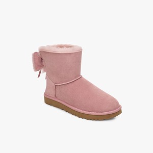 Ugg Classic Double Bow Mini Women Classic Boots Pink (5043FPBCM)